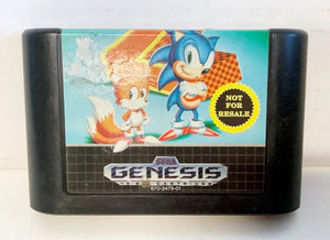 Sonic the Hedgehog 2 Sega Genesis 1992 Authentic Video Game