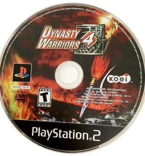 Dynasty Warriors 4 Sony PlayStation 2 PS2 2003 Video Game DISC ONLY [Used/Refurbished]