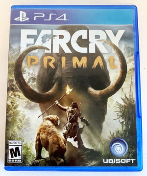 Far Cry Primal Sony PlayStation 4 PS4 Video Game stone age hunt mammoth farcry [Used/Refurbished]