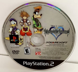 Kingdom Hearts SonyPlayStation 2 PS2 2002 Black Label Video Game DISC ONLY [Used/Refurbished]