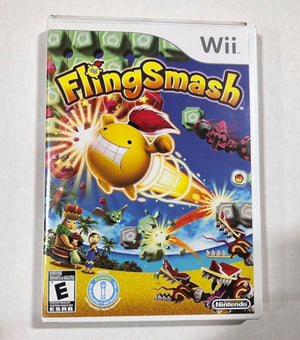 FlingSmash Nintendo Wii 2010 Video Game fling smash tennis pinball sidescroller [Used/Refurbished]