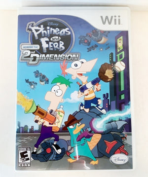 Phineas and Ferb: Across the 2nd Dimension Nintendo Wii 2011 Video Game [Used/Refurbished]