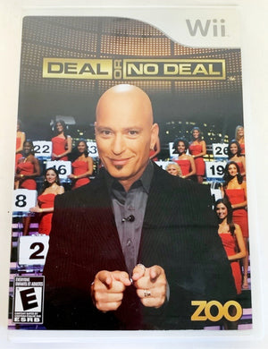 Deal or No Deal Nintendo Wii 2009 Video Game trivia howie mandell Disc Only