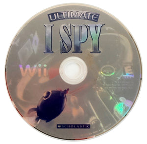 Ultimate I Spy Nintendo Wii 2008 Video Game hidden object puzzle Disc Only