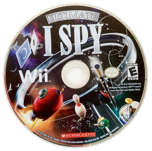Ultimate I Spy Nintendo Wii 2008 Video Game hidden object puzzle Disc Only