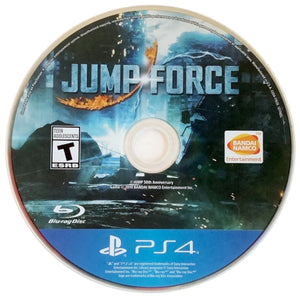Jump Force Sony PlayStation 4 PS4 2019 Video Game DISC ONLY fight manga bandai [Used/Refurbished]