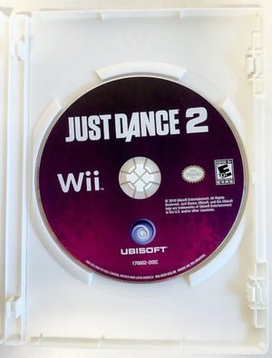 Just Dance 2 Nintendo Wii 2010 Video Game Best Buy Edition music rhythm party [Used/Refurbished]