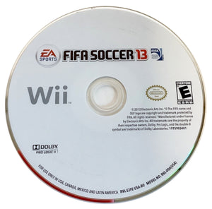 FIFA Soccer 13 Nintendo Wii 2012 EA Sports Video Game DISC ONLY futbol [Used/Refurbished]