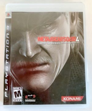 Metal Gear Solid 4: Guns of the Patriots PlayStation 3 PS3 Video Game DISC ONLY [Used/Refurbished]