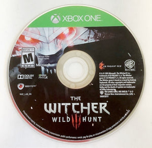 The Witcher 3: Wild Hunt Microsoft Xbox One 2016 Video Game DISC ONLY geralt [Used/Refurbished]