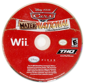 Cars: Mater-National Championship Nintendo Wii 2007 Video Game DISC ONLY racing [Used/Refurbished]