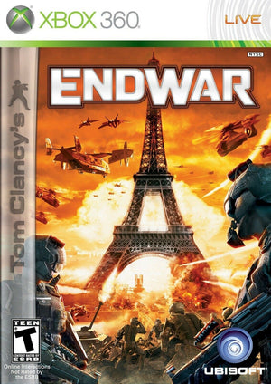 Xbox 360 EndWar Video Game Multiplayer Online Strategy Tom Clancy Full 1080p HD [Used/Refurbished]