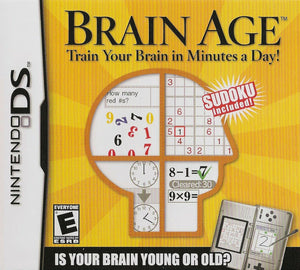 Brain Age: Train Your Brain in Minutes a Day Nintendo DS Puzzle Video Game NDS [Used/Refurbished]