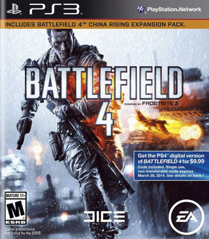 Battlefield 4 Sony PlayStation 3 Video Game w/China Rising Expansion Pack PS3 EA [Used/Refurbished]