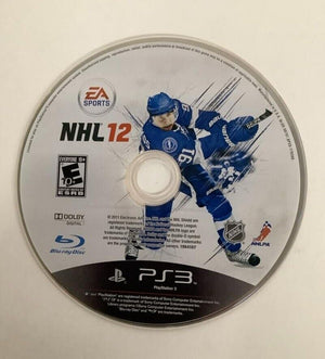 NHL 12 Sony PlayStation 3 PS3 Video Game 2011 Hockey Action Multiplayer Sports [Used/Refurbished]