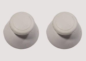 2x Replacement Analog Thumbsticks for Nintendo Wii U Gamepad Controller White