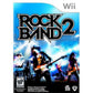 COMPLETE Nintendo Wii/Wii U ROCK BAND 2 Special Edition Bundle drums guitar game [Used/Refurbished]