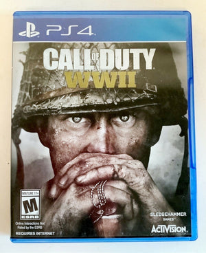 Call of Duty: WWII  Sony PlayStation 4 PS4 Video Game DISC ONLY cod fps [Used/Refurbished]