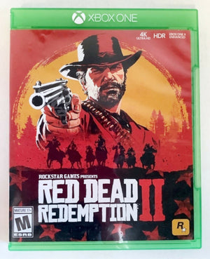 Red Dead Redemption 2 Microsoft Xbox One Video Game DISC ONLY rockstar western [Used/Refurbished]