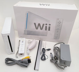 BOXED Nintendo Wii Video Game System RVL-001 Console Bundle Vintage Classic