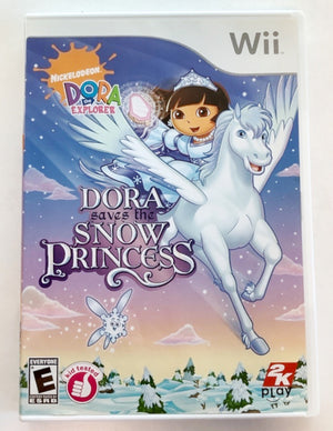 Dora the Explorer: Dora Saves the Snow Princess Nintendo Wii 2008 Video Game [Used/Refurbished]