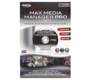 NEW PS3 Datel Max Media Manager Pro Software SAVE DVD MOVIES & CD MUSIC to HDD