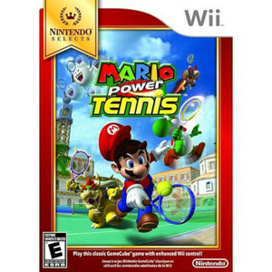 NEW Mario Power Tennis Wii Nintendo Selects Video Game sports mushroom kingdom