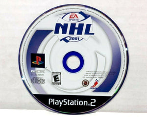 NHL 2001 Sony PlayStation 2 Video Game DISC ONLY PS2 Hockey EA Sports Ice [Used/Refurbished]