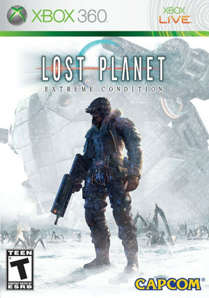 Xbox 360 Lost Planet Extreme Condition Video Game DISC ONLY Weapon Adventure [Used/Refurbished]