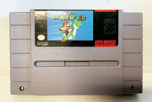 Super Mario World Super Nintendo SNES 1991 Video Game CARTRIDGE ONLY authentic [Used/Refurbished]