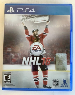 NHL 16 Sony PlayStation 4 PS4 Standard Edition Video Game Hockey EA Sports 2015 [Used/Refurbished]