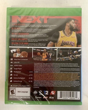 NEW NBA 2K20 Microsoft Xbox One 2019 Video Game Basketball Lebron James