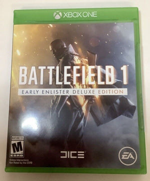 Microsoft Xbox One S Battlefield 1 Early Enlister Deluxe Edition Console and Game