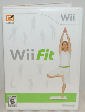Nintendo Wii Fit Video GAME ONLY Build Balance Strength & Flexibility Work Out [Used/Refurbished]
