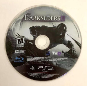 Darksiders II 2 Sony PlayStation 3 PS3 2012 Video Game DISC ONLY Fantasy Action [Used/Refurbished]