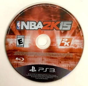NBA 2K15 Basketball PlayStation 3 PS3 2014 Video Game DISC ONLY Kevin Durant [Used/Refurbished]