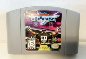 NFL Blitz Nintendo 64 Video Game 1997 Authentic CARTRIDGE ONLY football sports [Used/Refurbished]