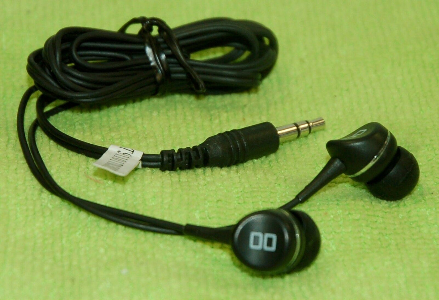 Official NEW Nintendo DSi XL Earbuds BLACK Headphones 3'ft 3.5mm 3DS 2DS DS-Lite