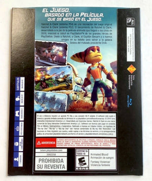 NEW PS4 Ratchet & Clank Sony PlayStation 4 Video Game