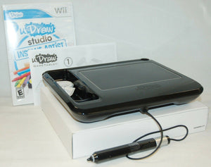 THQ uDraw BLACK Game Tablet & Studio Instant Artist Video Game Wii Artist Action [Used/Refurbished]