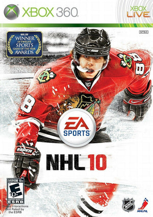 Xbox 360 NHL 10 Video Game Hockey Tournament Action 1080p HD Multiplayer 2010 [Used/Refurbished]