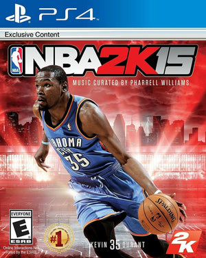 PS4 NBA 2K15 Basketball 2015 Video Game MVP Kobe Kevin Durant Pharrell Shaq [Used/Refurbished]