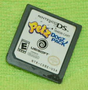 Nintendo DS DSi Petz Dogz Pack Video Game CART ONLY Interactive Canine Action [Used/Refurbished]