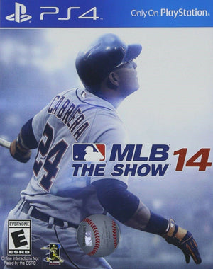 MLB 14 The Show Sony PlayStation 4 Video Game PS4 Baseball Sports pitch home run [Used/Refurbished]