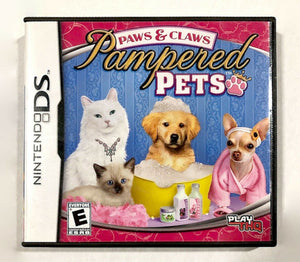 Paws & Claws Pampered Pets Nintendo DS Video Game Luxury Extravagance Pampering [Used/Refurbished]