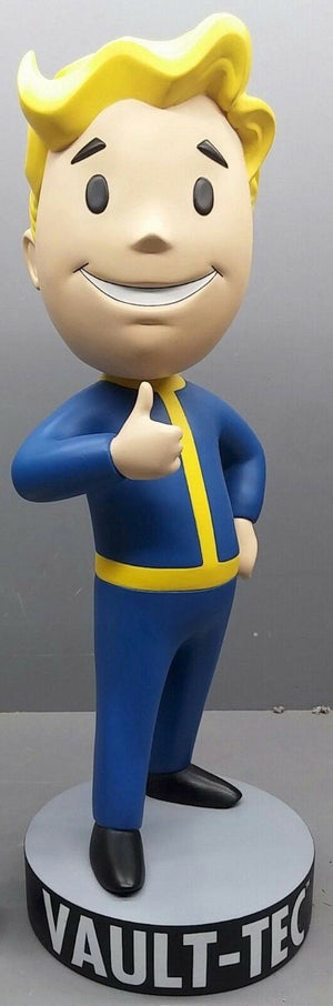 NEW HUGE 15" Fallout 4 Vault Boy CHARISMA 111 Mega Bobblehead Figure Gaming 76
