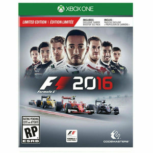 NEW Formula 1 F1: 2016 Limited Edition Microsoft Xbox One Video Game Racing