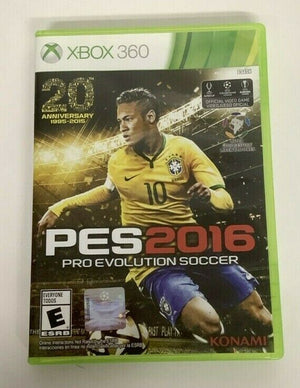 NEW PES Pro Evolution Soccer 2016 Microsoft Xbox 360 Video Game Sports