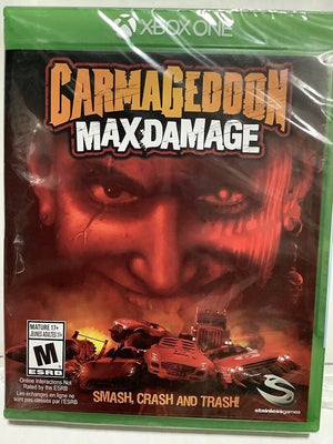 NEW Carmageddon Max Damage Microsoft Xbox One Video Game 2016 xb1 racing