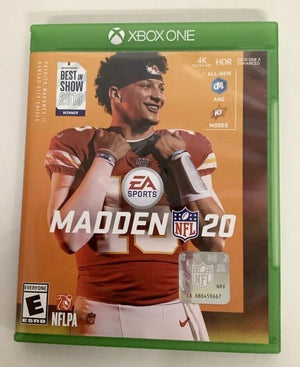 Madden NFL 20 Microsoft Xbox One Video Game 2019 football sports train skill [Used/Refurbished]